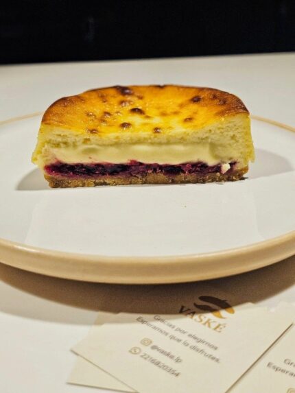 Tarta vasca de frambuesa INDIVIDUAL ( 350GR )
