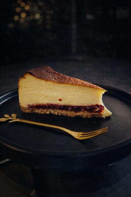 Tarta vasca de frambuesa GRANDE